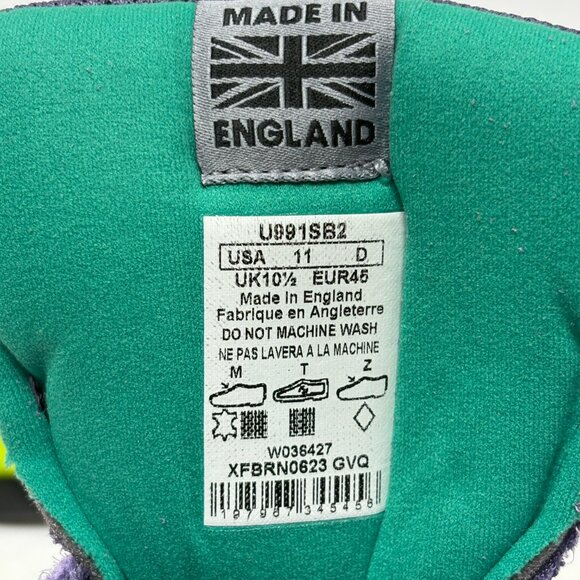 New Balance 991v2 MiUK Salahe Bembury Colors Be The Palette (U991SB2), Size 11 - Picture 9 of 9